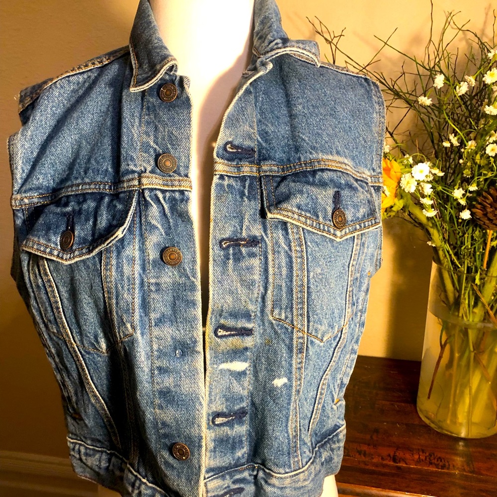 Levi denim vest